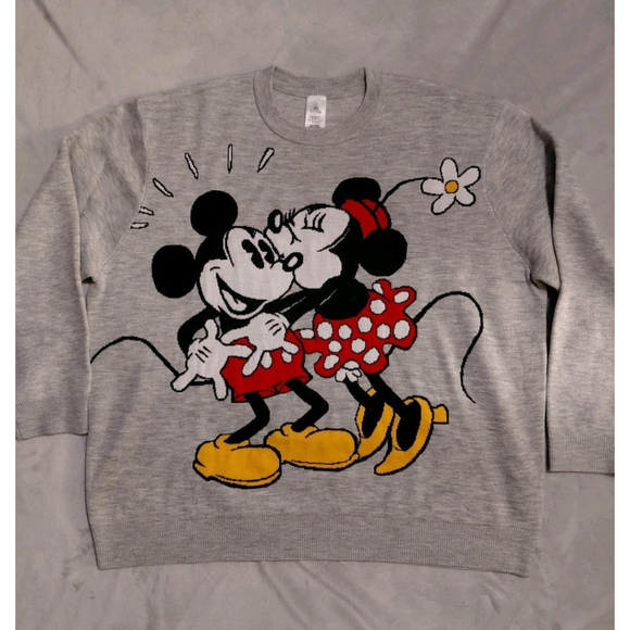 Disney Sweaters - Disney Mickey and Minnie Mouse Classic Thick Knit Pullover Sweater Size 3X